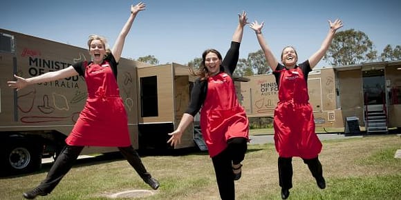 Jamie's Ministry of Food Mobile Kitchen to cook up a storm in Logan